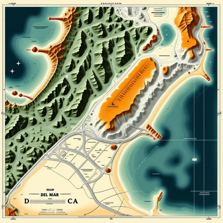 Map Of Del Mar Ca