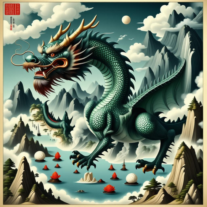 Map Of Dragon Warrior