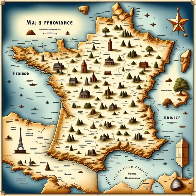 Map Of France Provence