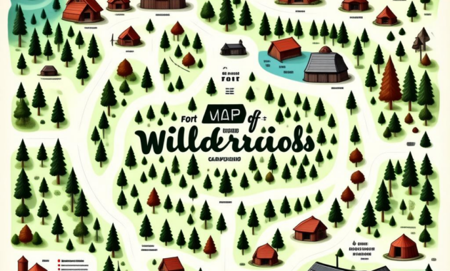 Map Of Fort Wilderness Campground