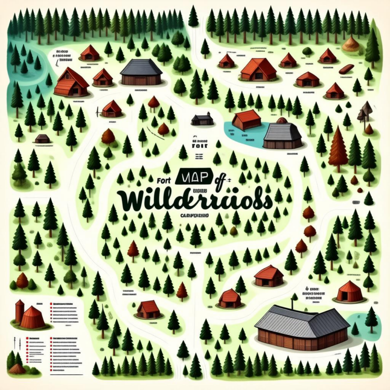 Map Of Fort Wilderness Campground