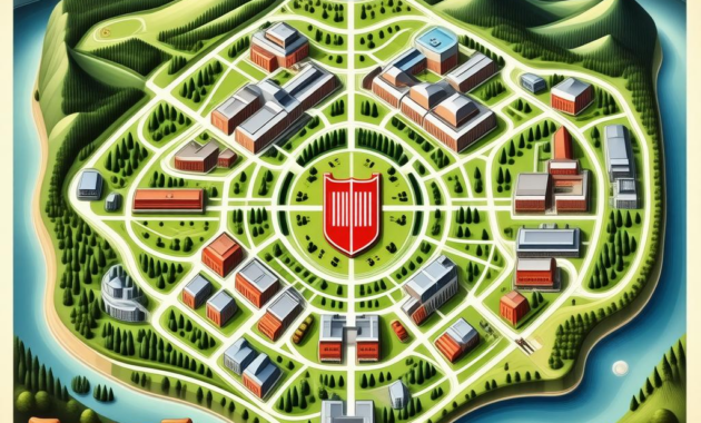 Map Of Frostburg State University
