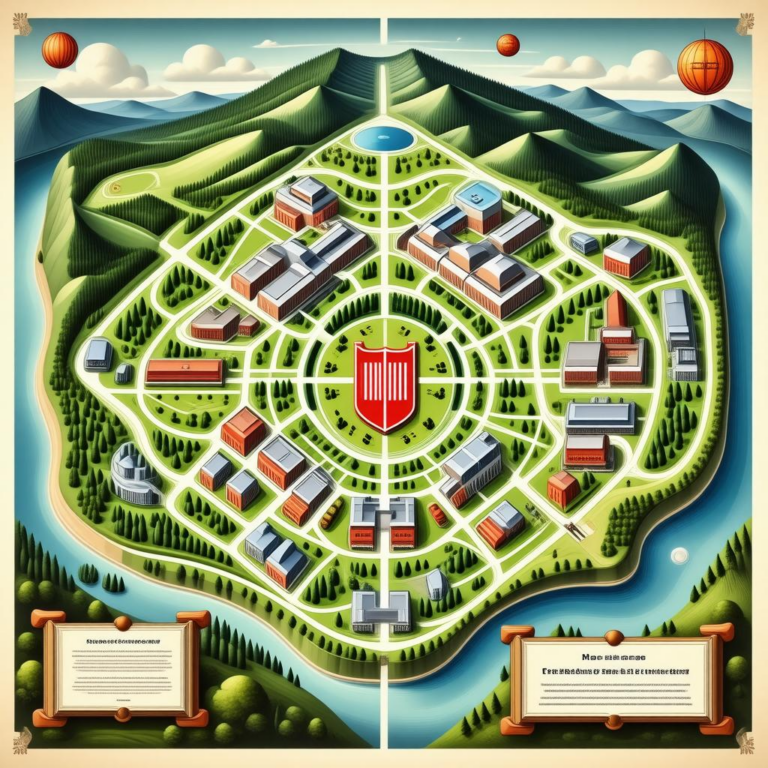 Map Of Frostburg State University