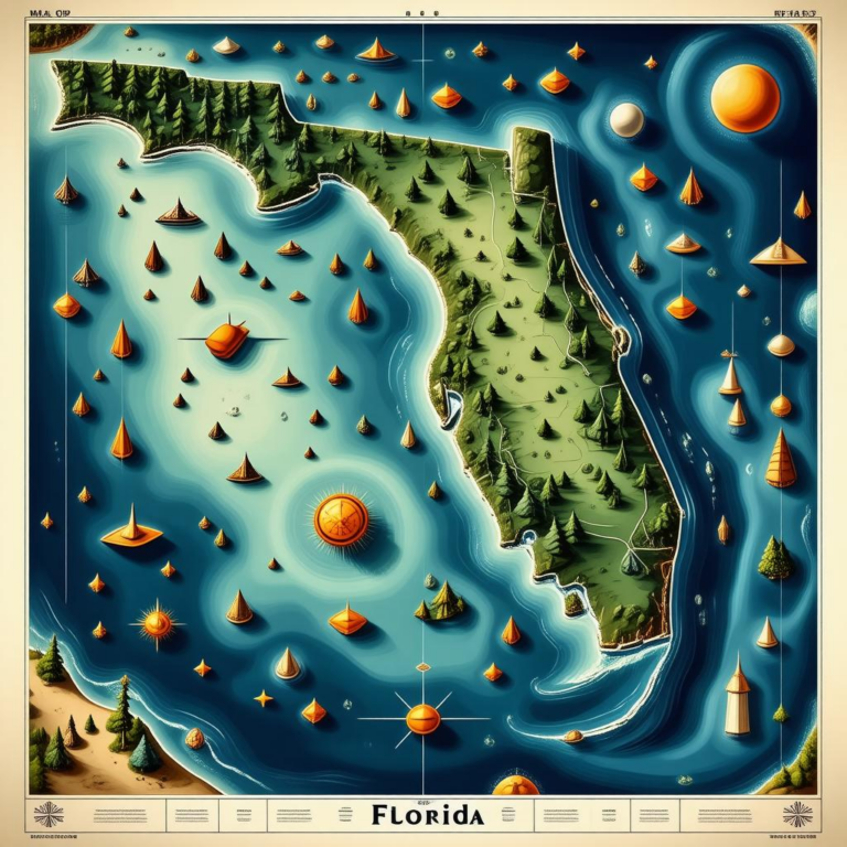 Map Of Florida Attractions