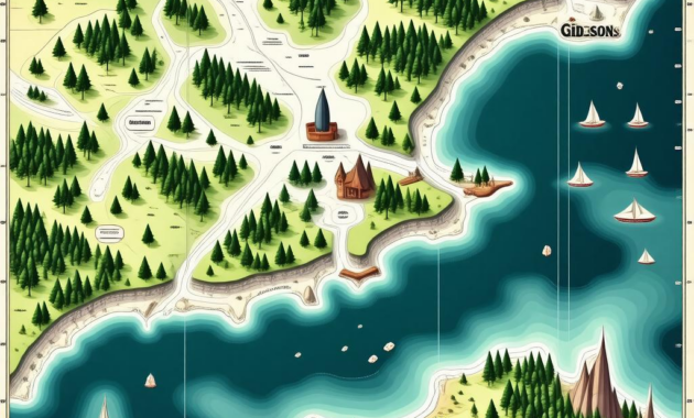 Map Of Gibsons