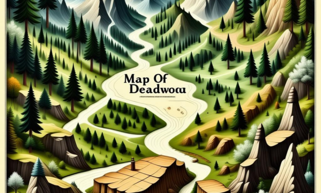 Map Of Deadwood