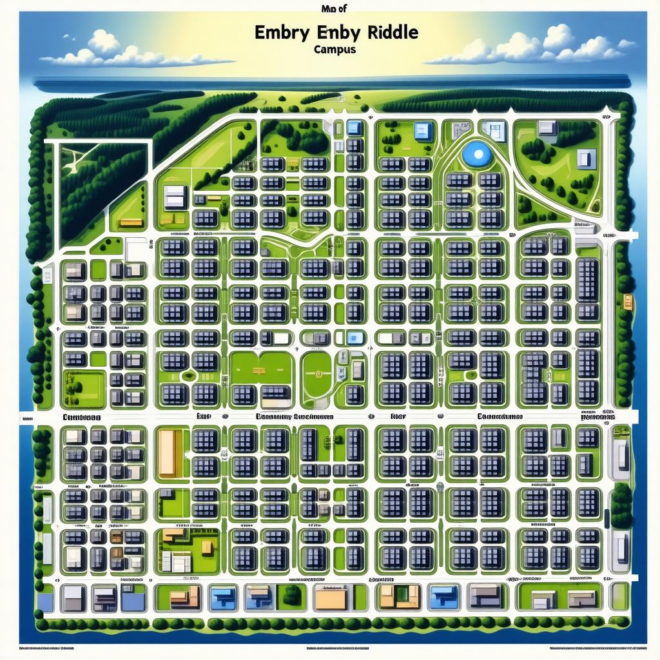 Map Of Embry Riddle Campus