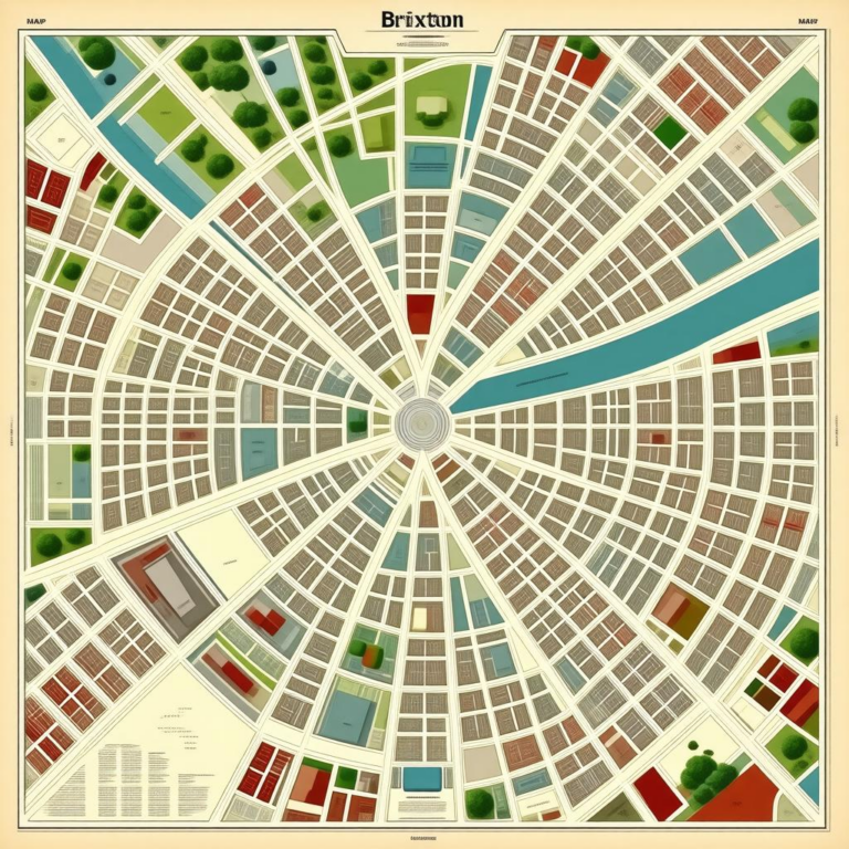 Map Of Brixton