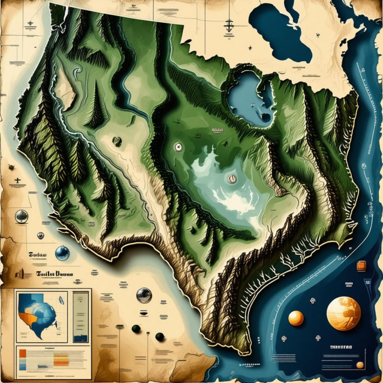 Map Of Canadian Texas