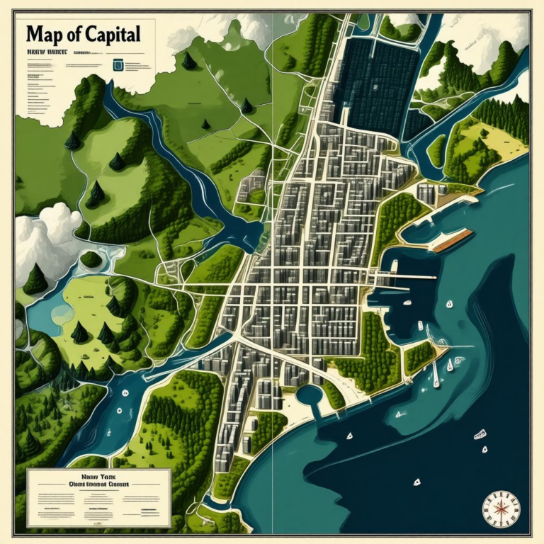 Map Of Capital District New York