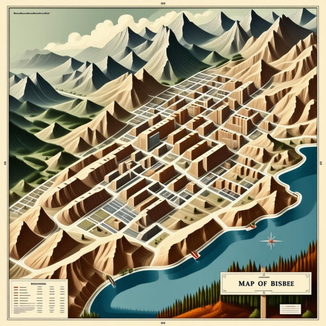 Map Of Bisbee