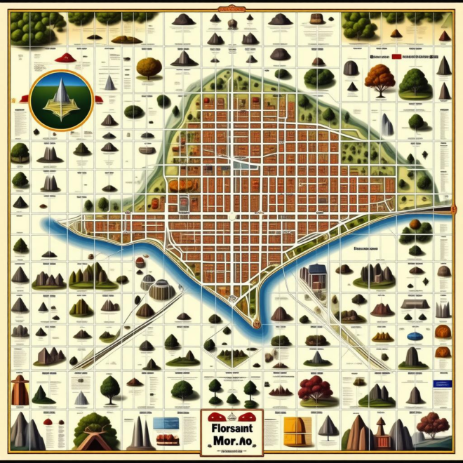 Map Of Florissant Mo