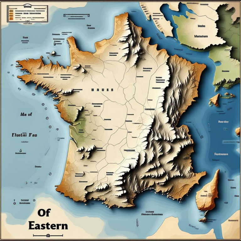 Map Of Eastern France