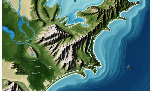 Map Of Bolivar Peninsula