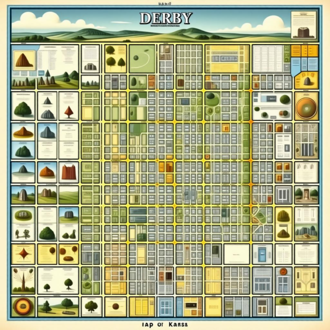 Map Of Derby Kansas