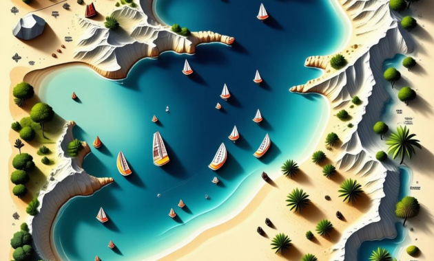 Map Of Best Beaches In Crete