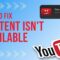 Why YouTube Says “Video Not Available on This Platform”
