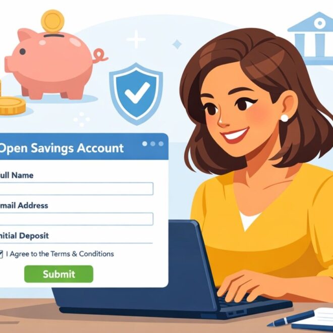 How to Open a Bank Account Online