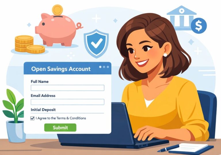 How to Open a Bank Account Online