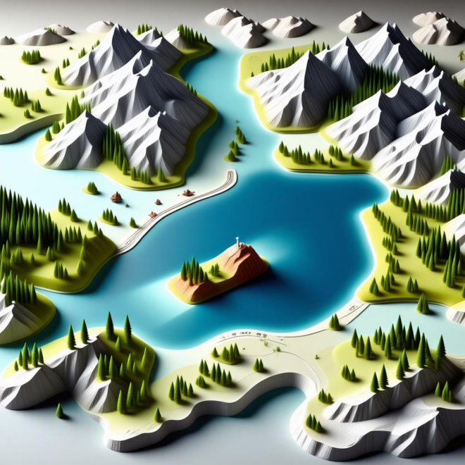 Map Of Devils Lake Nd