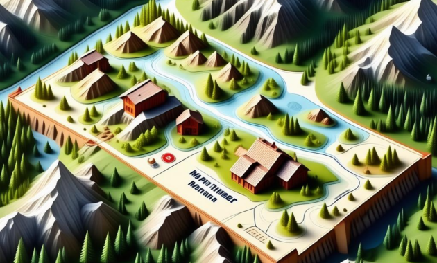 Map Of Big Timber Montana