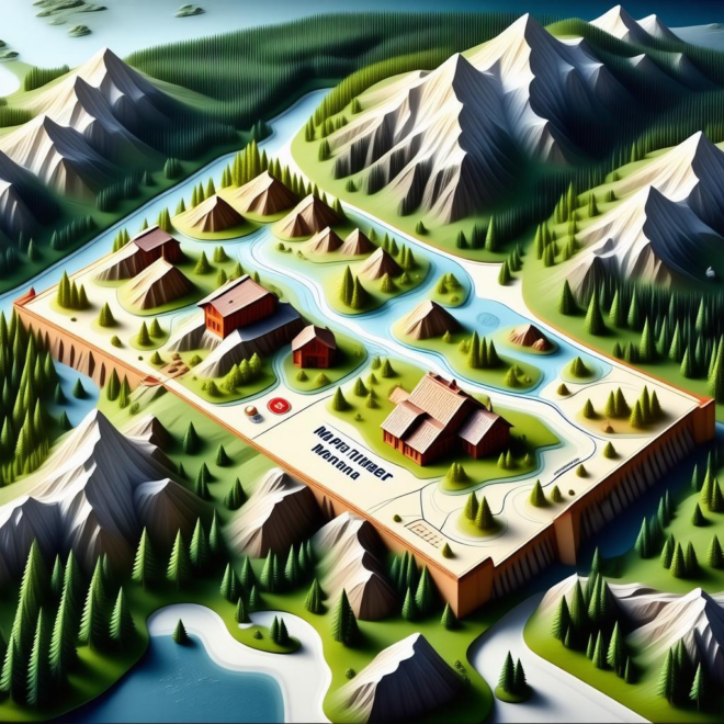 Map Of Big Timber Montana