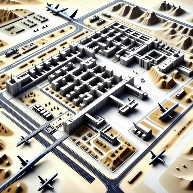 Map Of Al Udeid Air Base Qatar