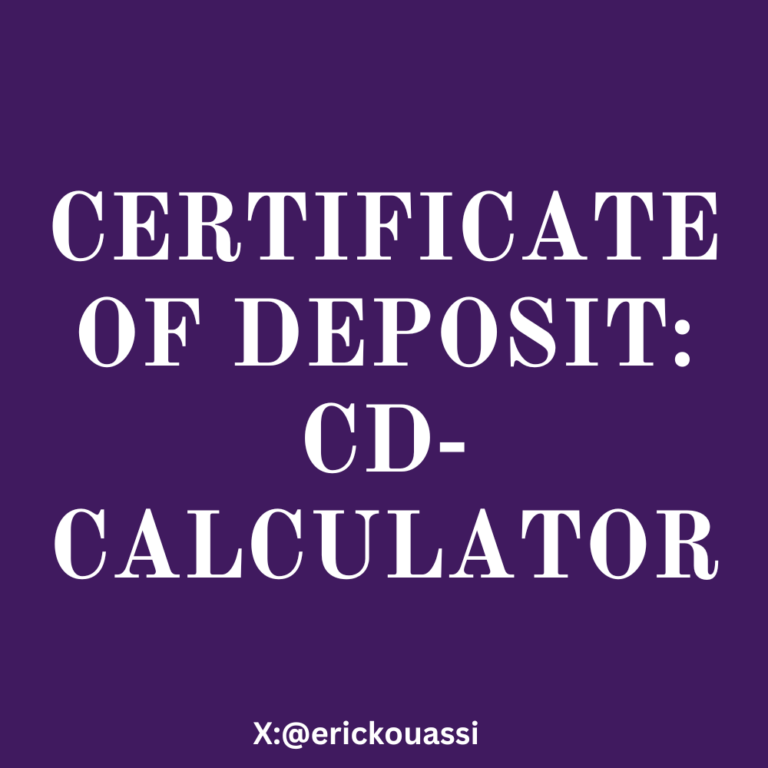 What Is a Certificate of Deposit (CD)?