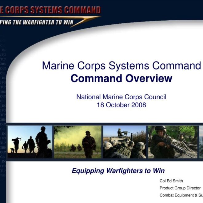 Who Leads the Marine Corps? Command Structure Guide