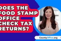 Does Medicaid or Food Stamp Programs Check Tax Returns?