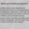 Does Congress Fund Healthcare Programs Through Grants?